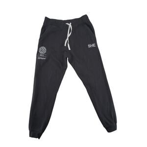 Darc Sport SHE Wolves Limited Joggers Black Size L 282/500 Rare Sweatpants